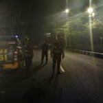 Patroli Blue Light Sat Samapta Cegah 3C di Jalur Bypass BIL I, Lombok Barat